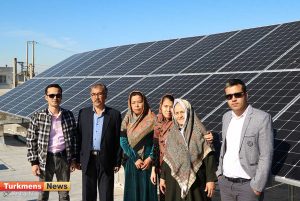 نیروگاه خورشیدی ترکمن نیوز 6 300x201 - اولین و بزرگترین نیروگاه خورشیدی خانگی شمال و شرق گلستان راه اندازی شد+عکس